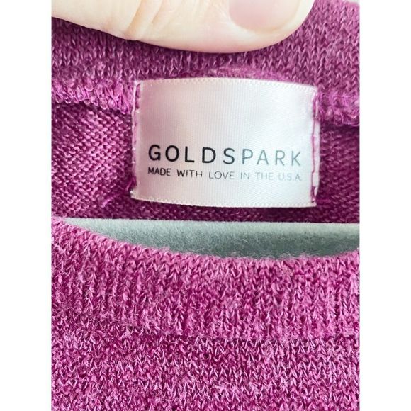 Adorable Goldspark brand Raspberry Crewneck Sweater😁 - Picture 3 of 7